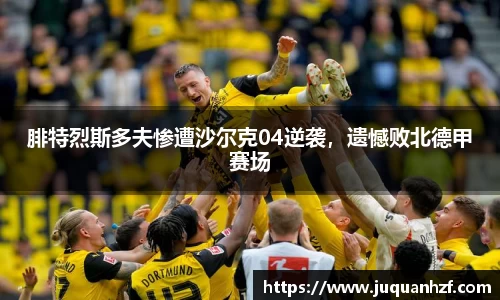 腓特烈斯多夫惨遭沙尔克04逆袭，遗憾败北德甲赛场